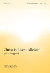Christ Is Risen Alleluia SATB choral sheet music cover